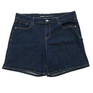 Old Navy Curvy Profile Jean Shorts Size 14 Reg